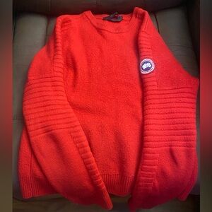 Canada goose paterson merino wool sweater mens small